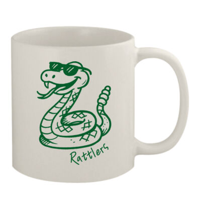Rattlers Mascot - 11oz White Mug Thumbnail