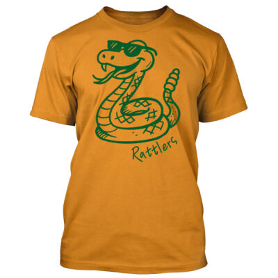 Hearts Rattlers Mascot - Men's Standard T-Shirt Thumbnail
