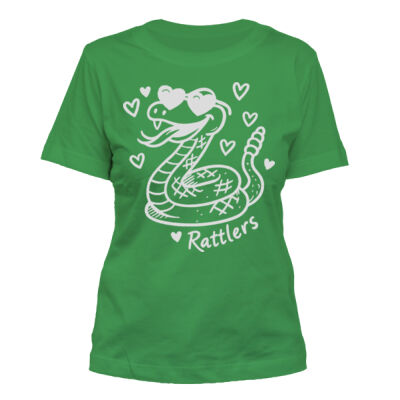 Hearts Rattlers Mascot v2 - Women's Standard Misses Cut T-Shirt Thumbnail